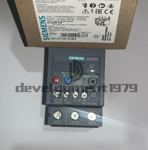 1PC Siemens 3RU2136-4JB0 relay NEW