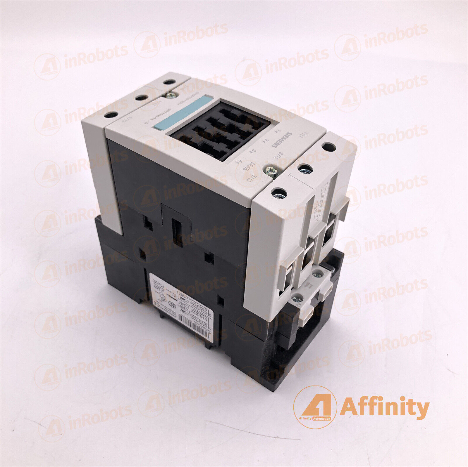 ONE SIEMENS 3RT1045-1AC20 CONTACTOR INDUSTRIAL CONTROLS (120AMP)-(24V COIL)