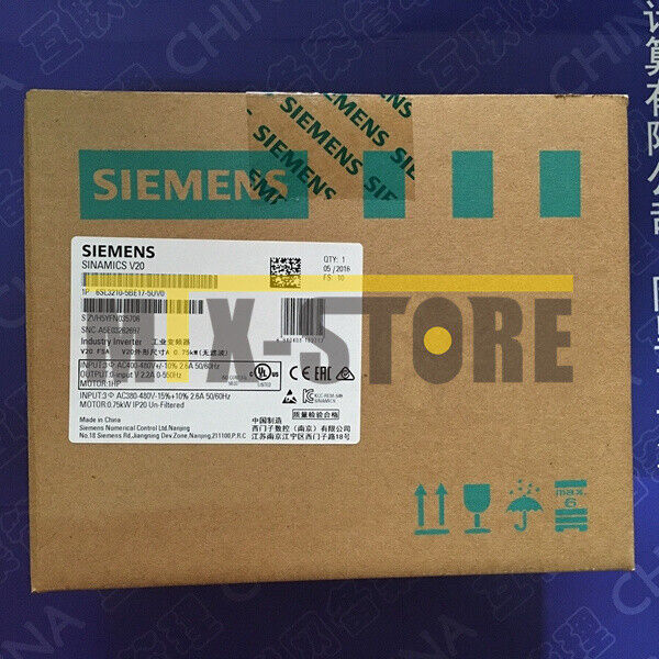 1PCS Unopened New Siemens 6SL3210-5BE17-5CV0 6SL3 210-5BE17-5CV0