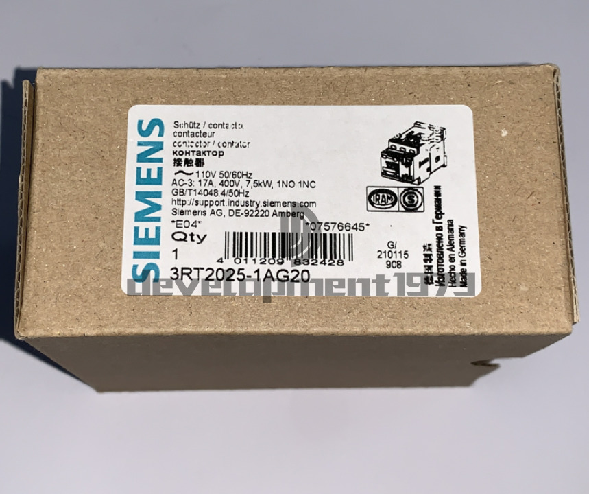 ONE NEW Siemens Contactor 3RT2025-1AG20 3RT2 025-1AG20
