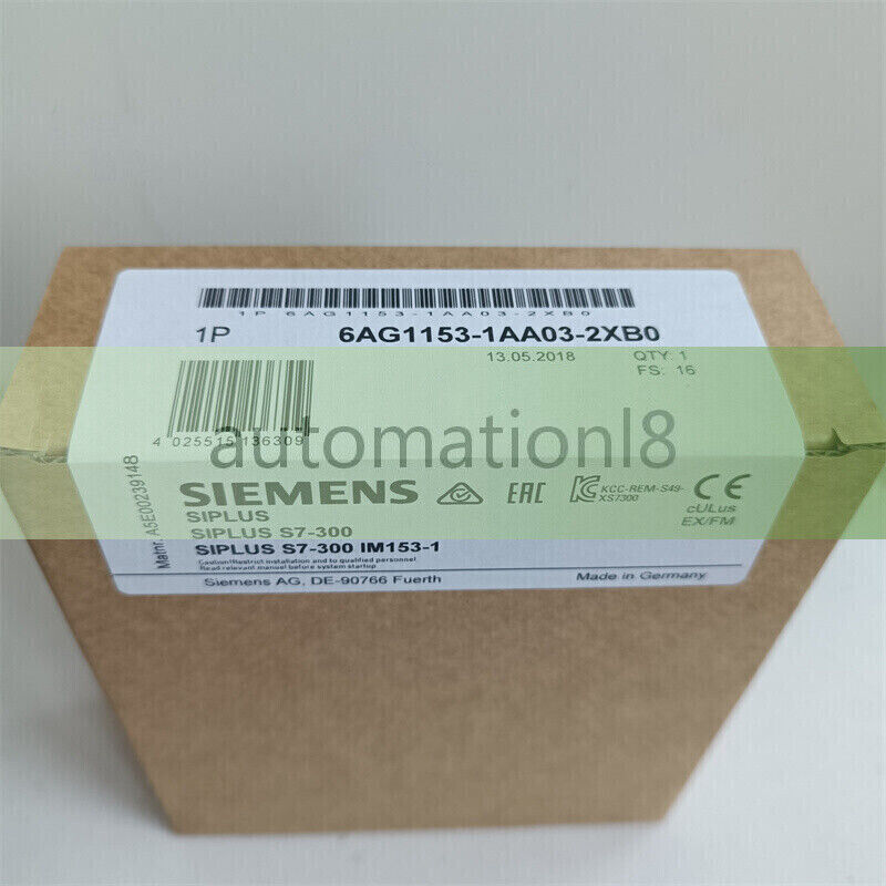 6AG1 153-1AA03-2XB0 2pcs NEW SIEMENS 6AG1153-1AA03-2XB0 SIPLUS ET 200M IM153-1