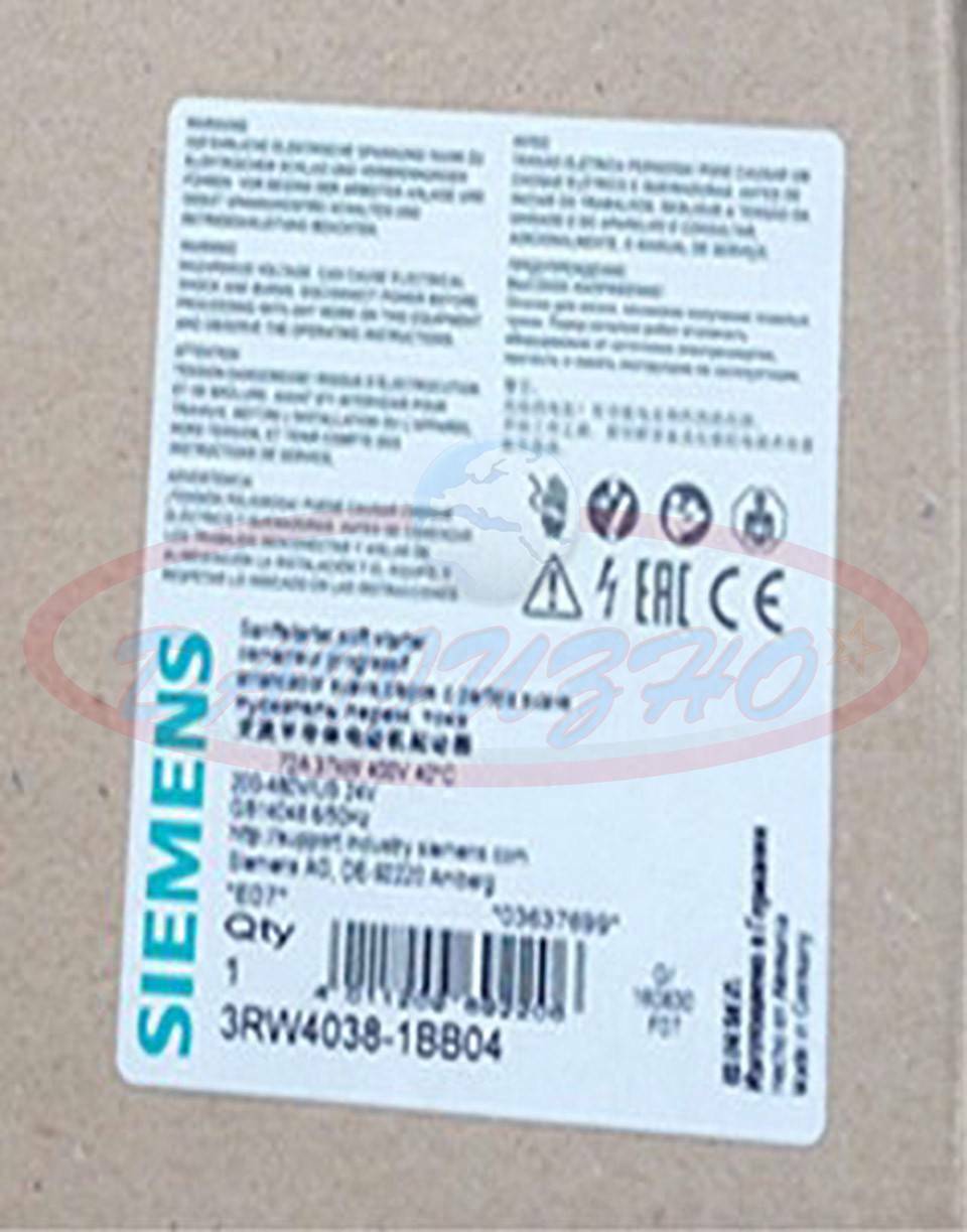 1PCS NEW Siemens soft starter 3RW4038-1BB04