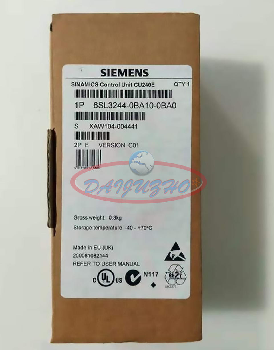 1PCS New Siemens Control Unit 6SL3244-0BA10-0BA0 6SL3 244-0BA10-0BA0