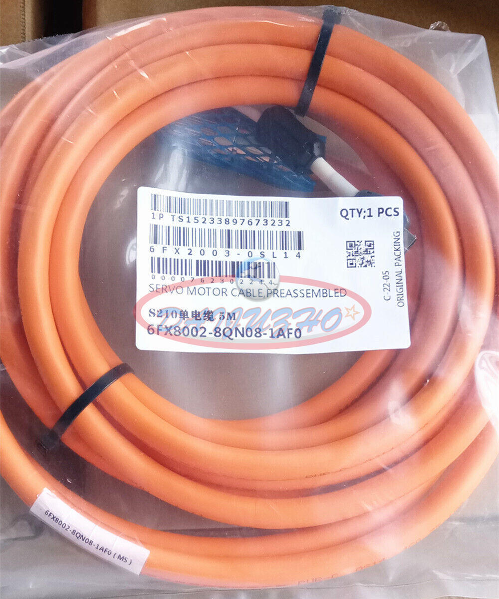 1PC FOR Siemens Servo Cable Wires 6FX8002-8QN08-1AF0 5M NEW