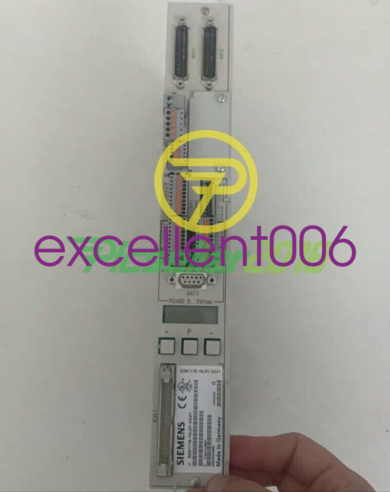 1 pc USED TESTED Siemens shaft card 6SN1118-1NJ01-0AA1 UPS or FedEx/
