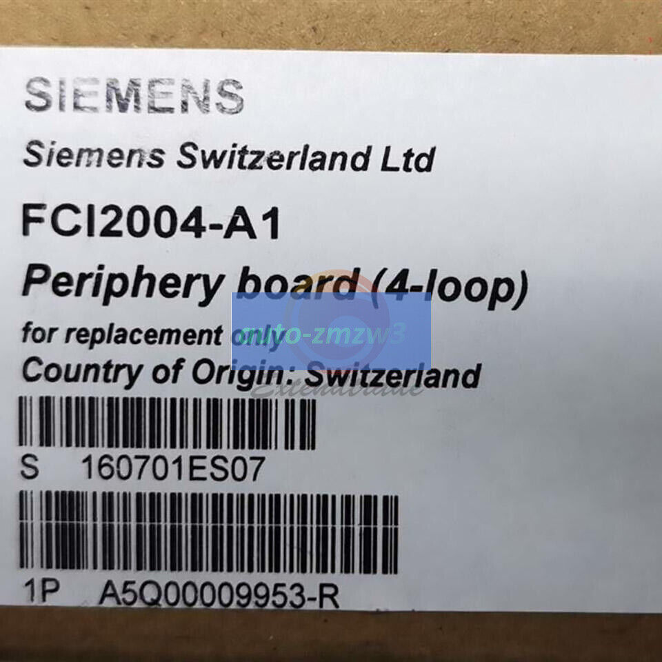 1PCS NEW Siemens Fire FC726 System Load Board FCI2004-A1