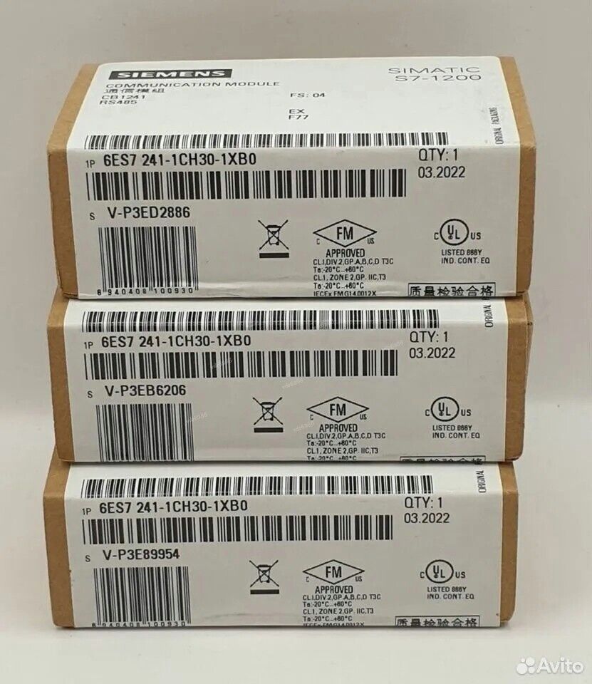 Siemens 6ES7 241-1CH30-1XB0 SIMATIC S7-1200 CB 1241 PLC New