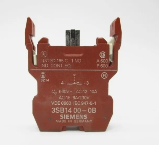 Siemens 3SB1400-0B Switching Element New 3SB14 00-0B 1Pcs