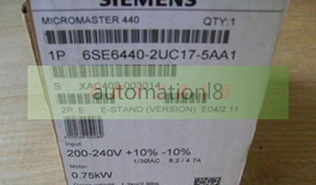 NEW Siemens 6SE6 440-2UC17-5AA1