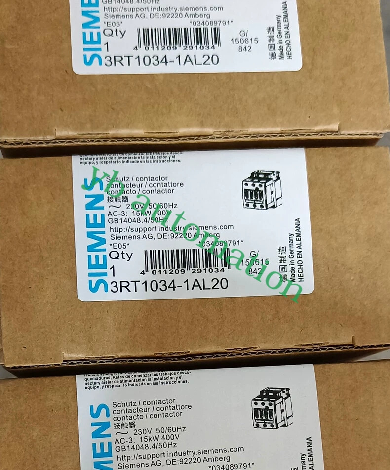 1PCS Brand New  Siemens Contactor 3RT1034-1AL20  230VAC 3RT1 034-1AL20
