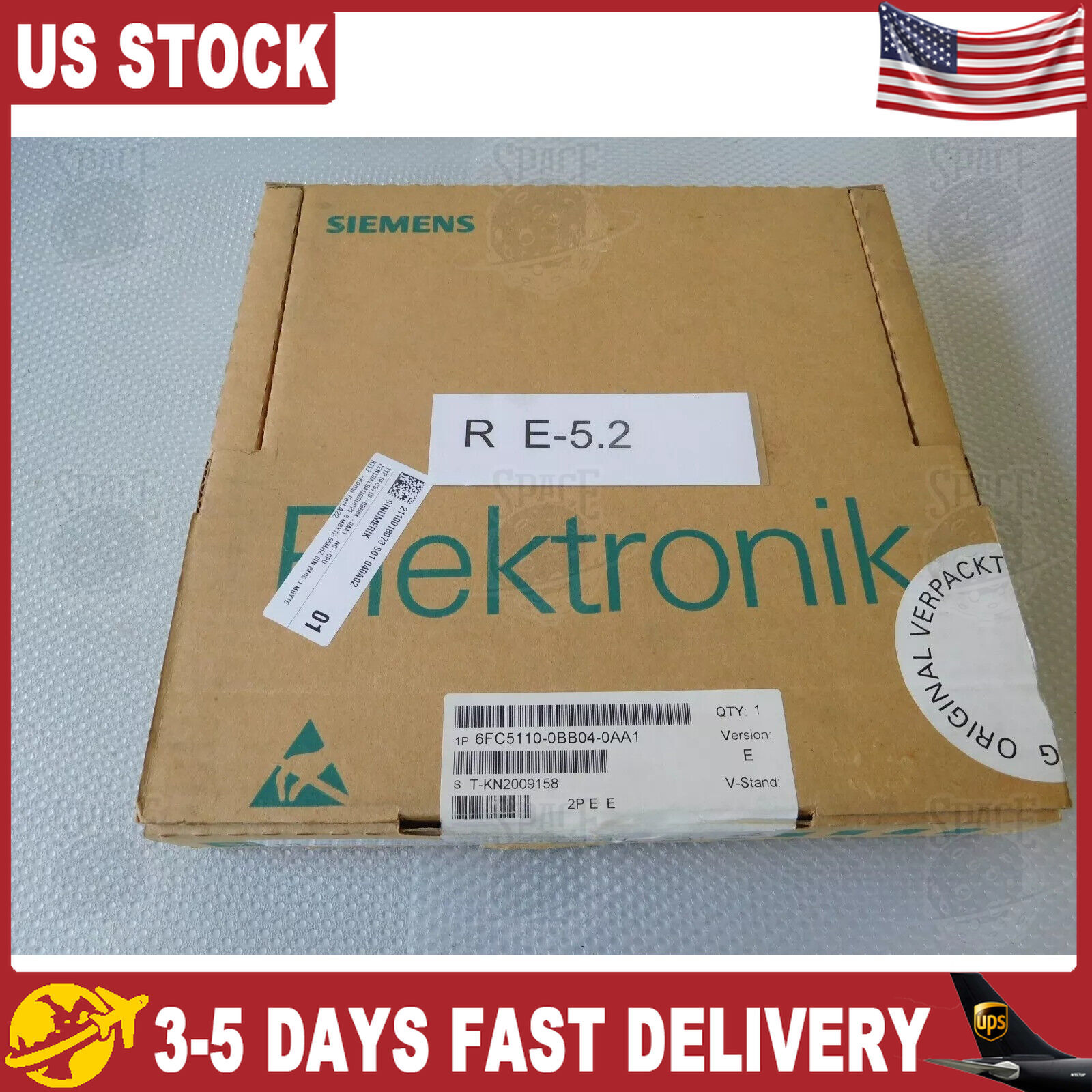 New Siemens 6FC5 110-0BB04-0AA1 6FC5110-0BB04-0AA1 840C/840CE NC-CPU 486DX4