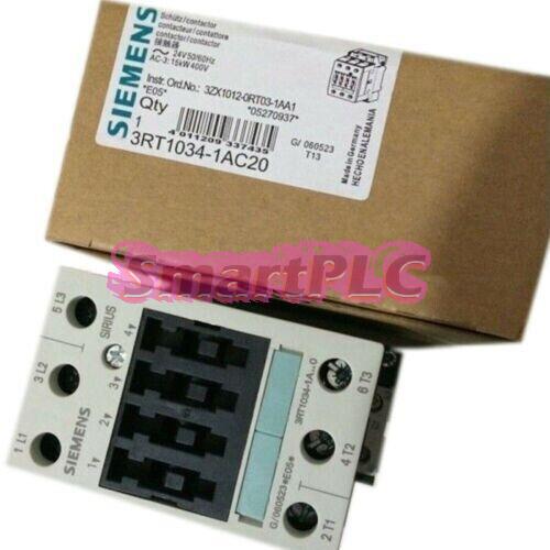 1Pcs NEW Original SIEMENS Contactor 3RT1034-1AC20 3RT10341AC20