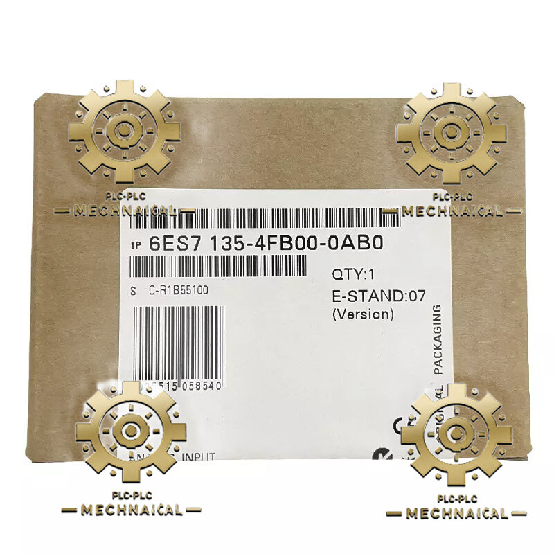 SIEMENS NEW 6ES7 135-4FB00-0AB0 PLC ANALOG OUTPUT MODULE, 15 MM ET 200S 2AO