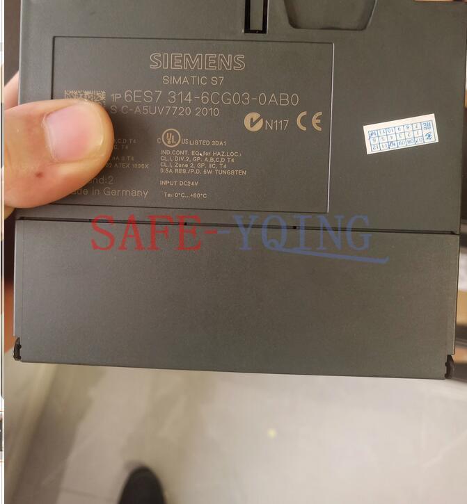 USED ONE SIEMENS 6ES7314-6CG03-0AB0 6ES7 314-6CG03-0AB0 Module