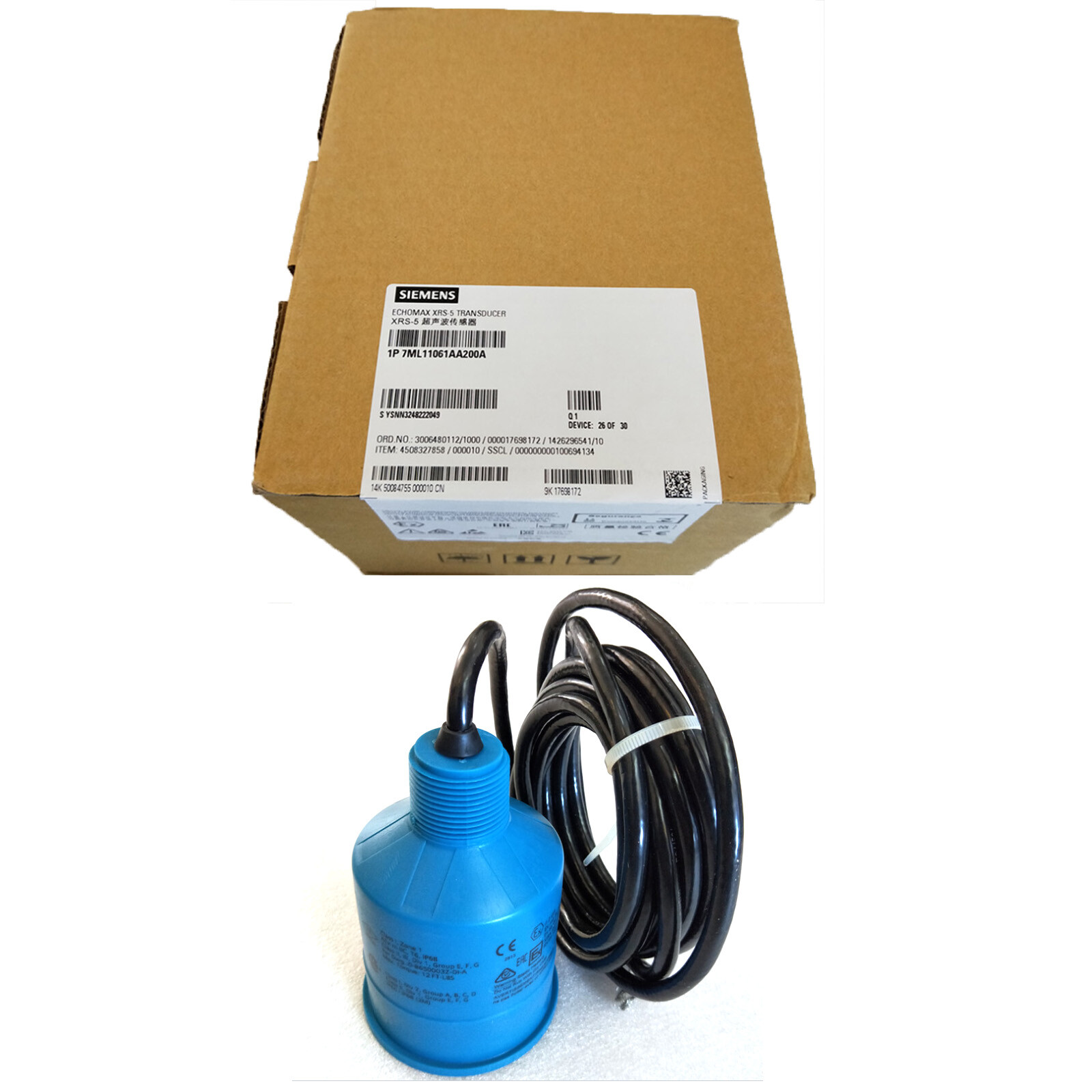 New In Box SIEMENS 7ML1106-1AA20-0A 7ML11061AA200A Ultrasonic Level Meter