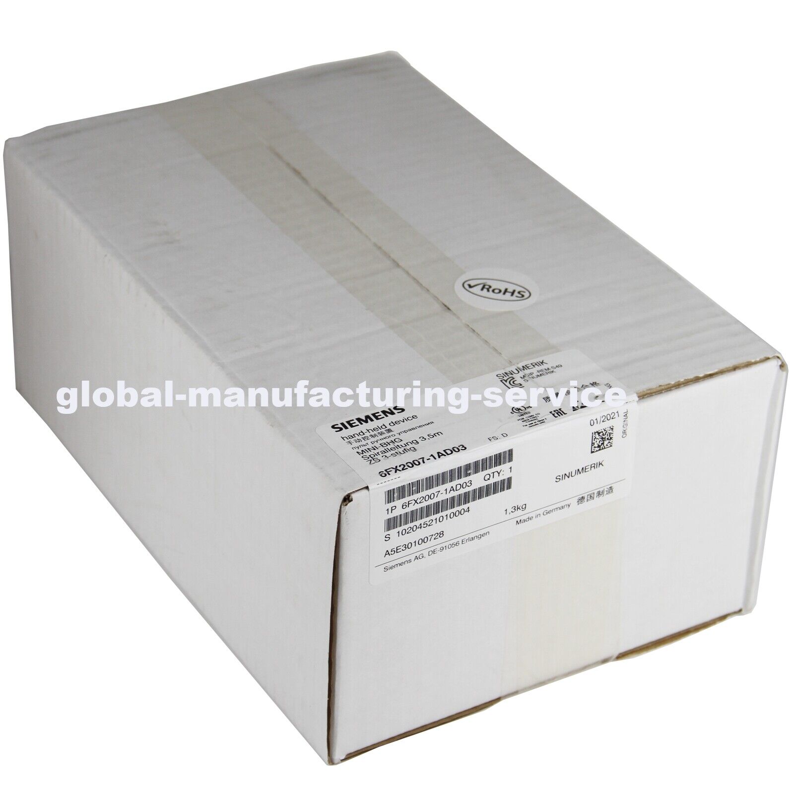 100% NEW SIEMENS 6FX2007-1AD03 HAND-HELP DEVICE 6FX20071AD03 EXPEDITED SHIPPING