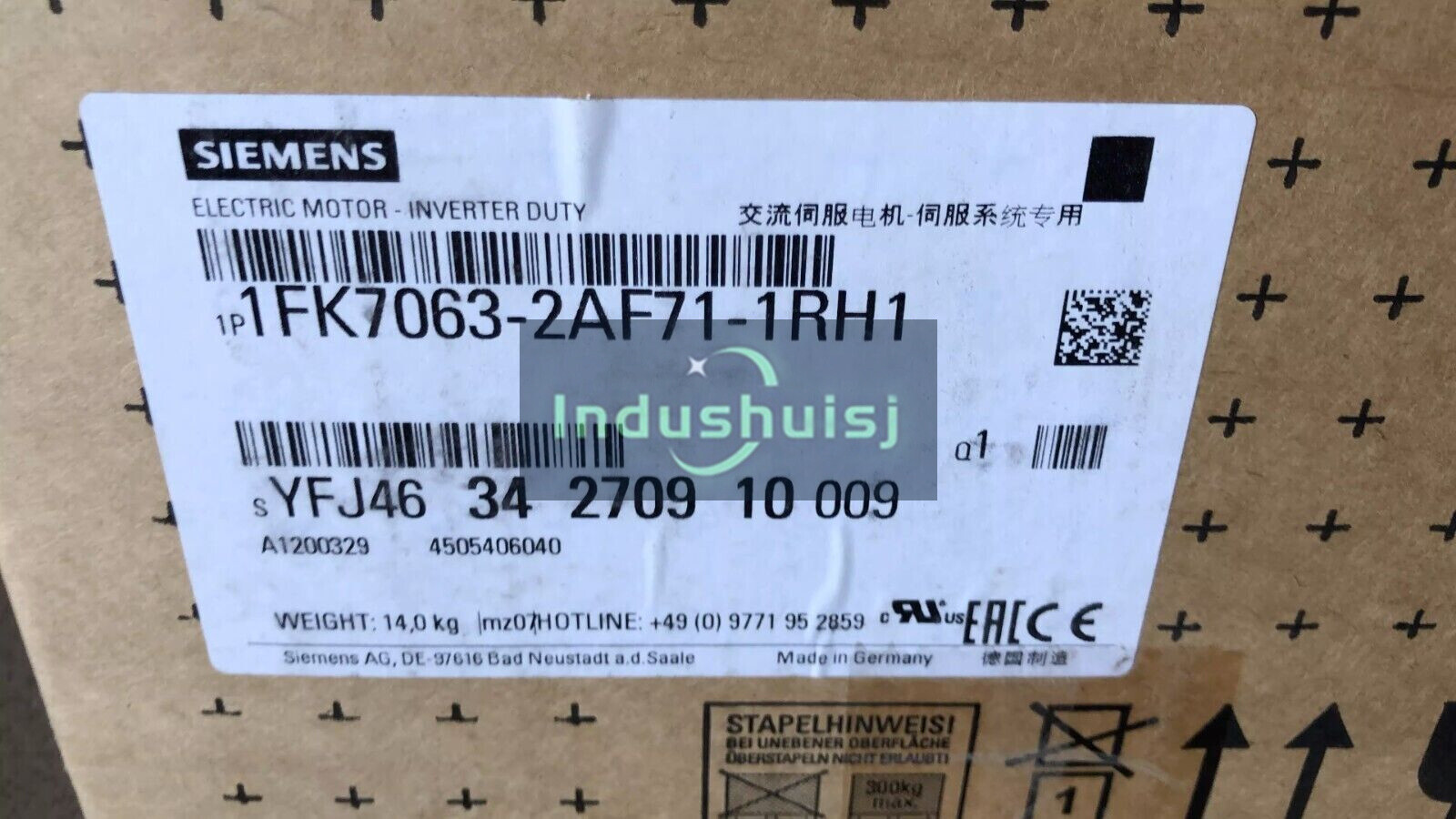 1PC Siemens 1FK7 063-2AF71-1RH1 1FK7063-2AF71-1RH1 New In Box Expedited Shipping