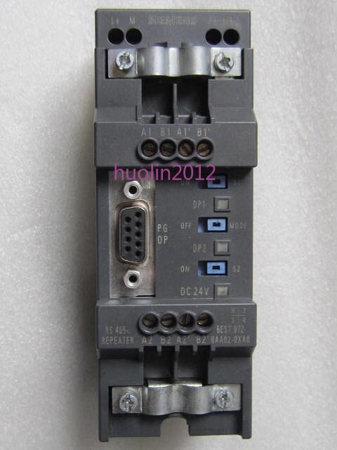 1pcs used Siemens PLC RS 485-Repeater 6ES7 972-0AA02-0XA0