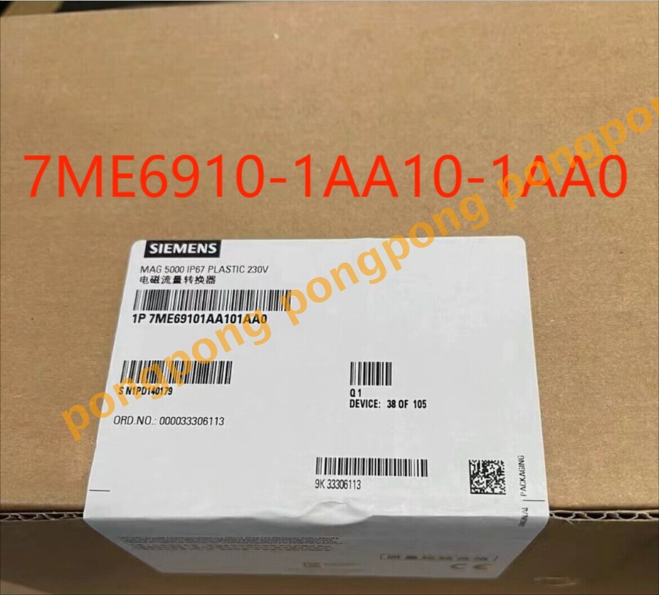 Siemens New 7ME6910-1AA10-1AA0 7ME69101AA101AA0 MAG 5000 Transmitter Sitrans