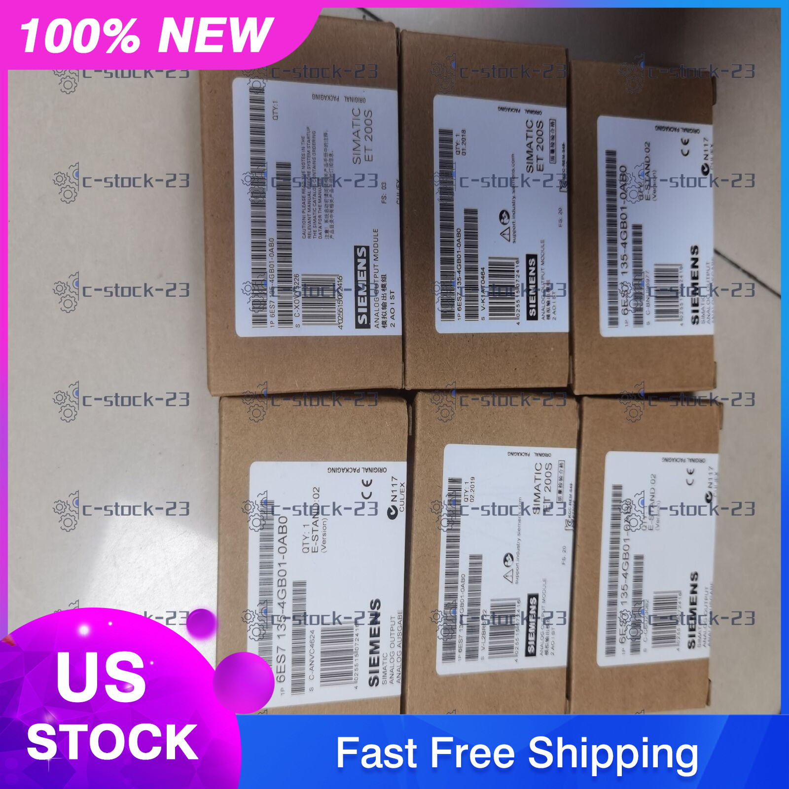 1PCS NEW Siemens PLC Module 6ES7135-4GB01-0AB0 6ES7 135-4GB01-0AB0