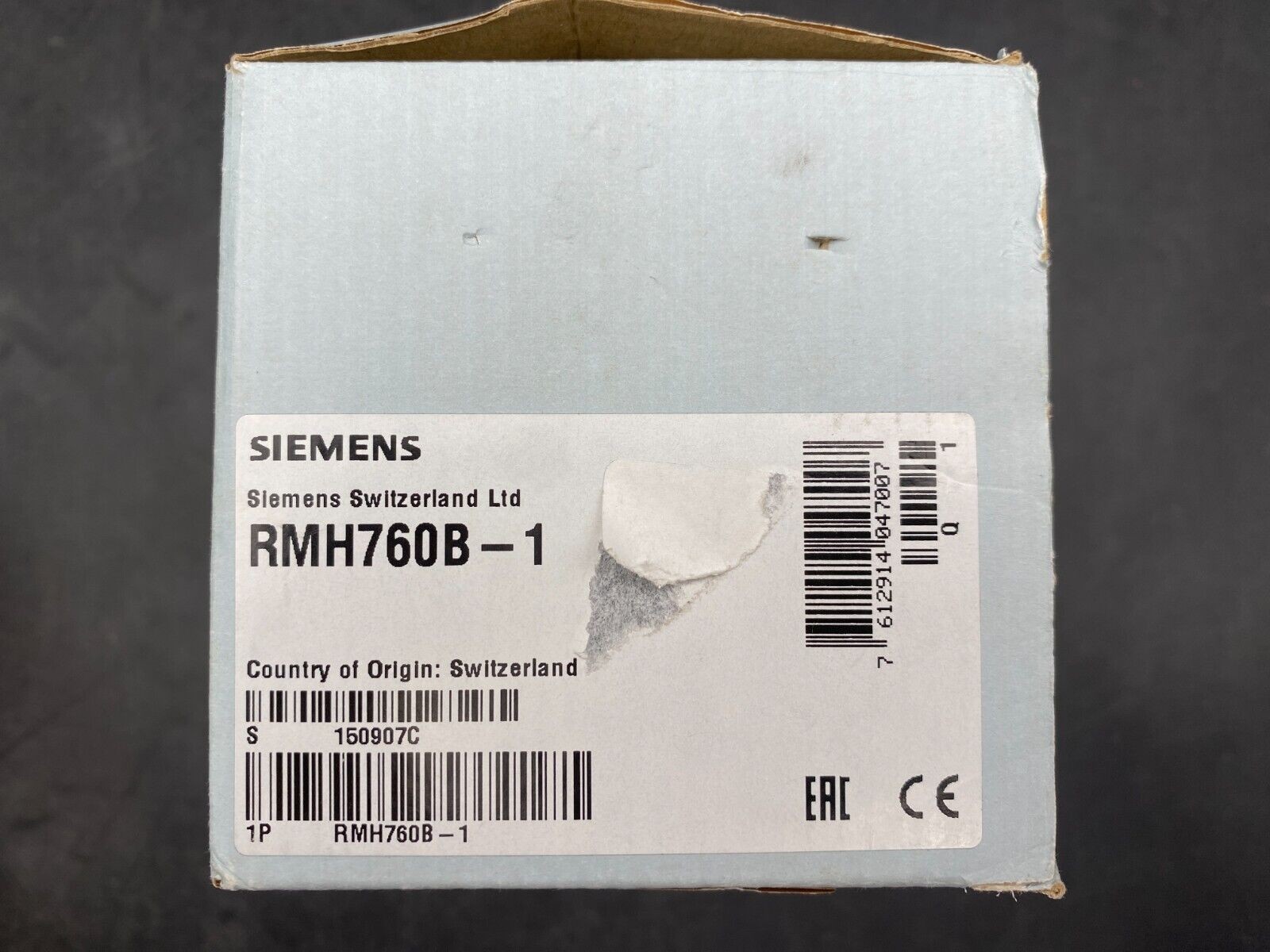 SIEMENS RMH760B-1 HEATING CONTROLLER
