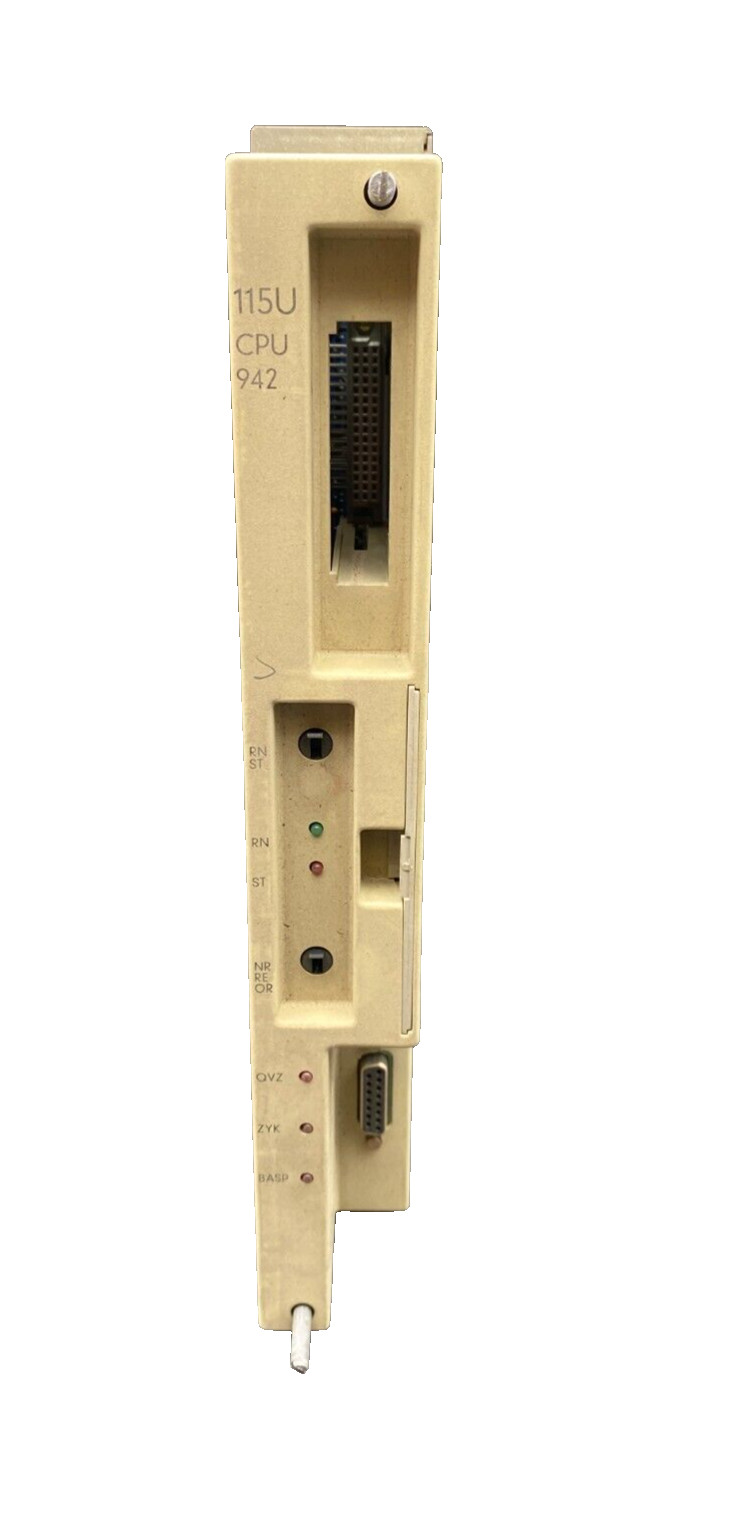 SIEMENS SIMATIC S5 115U CPU 942 6ES5942-7UA12 CPU