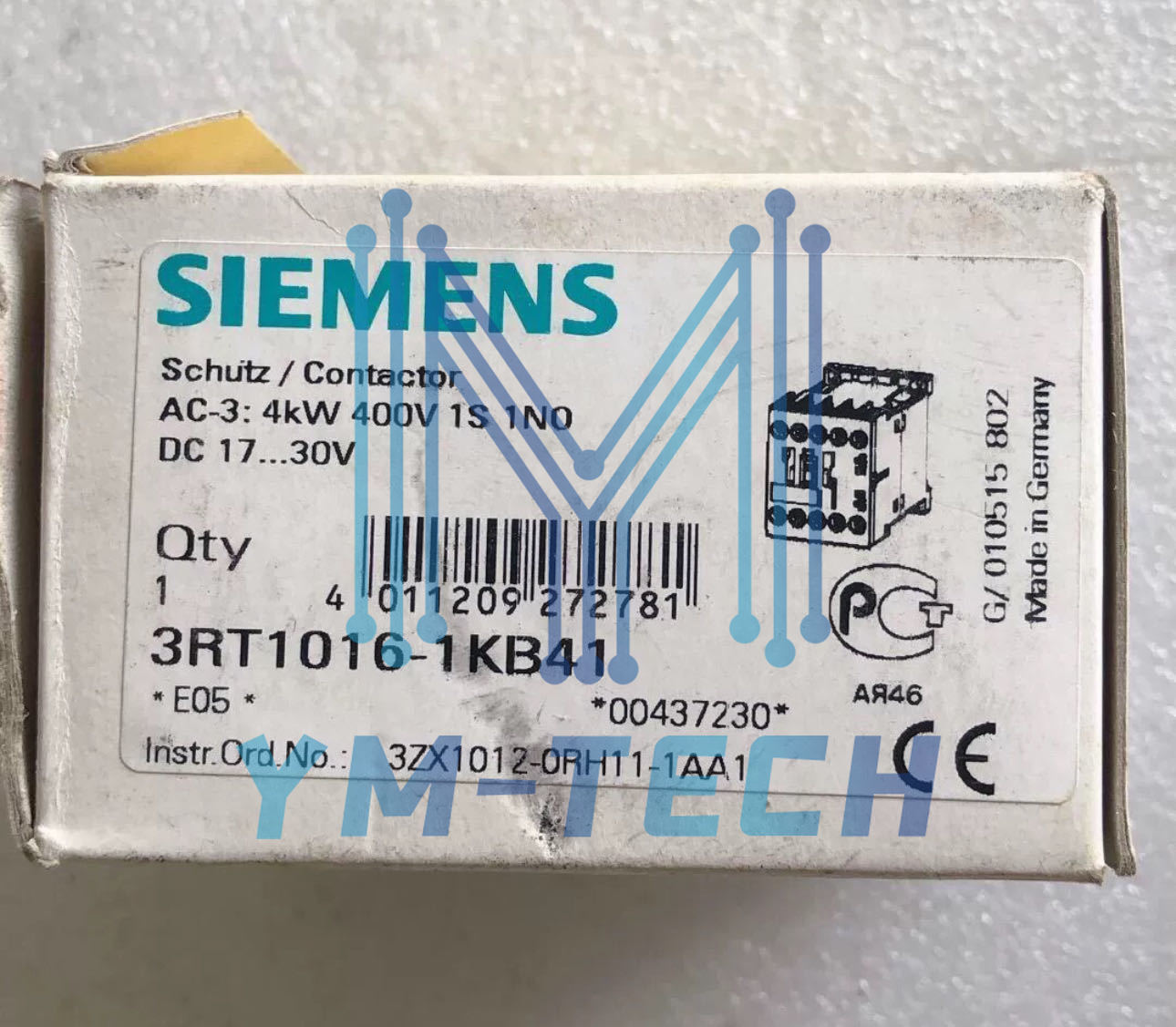 1PCS Brand New Siemens DC contactors 3RT1016-1KB41