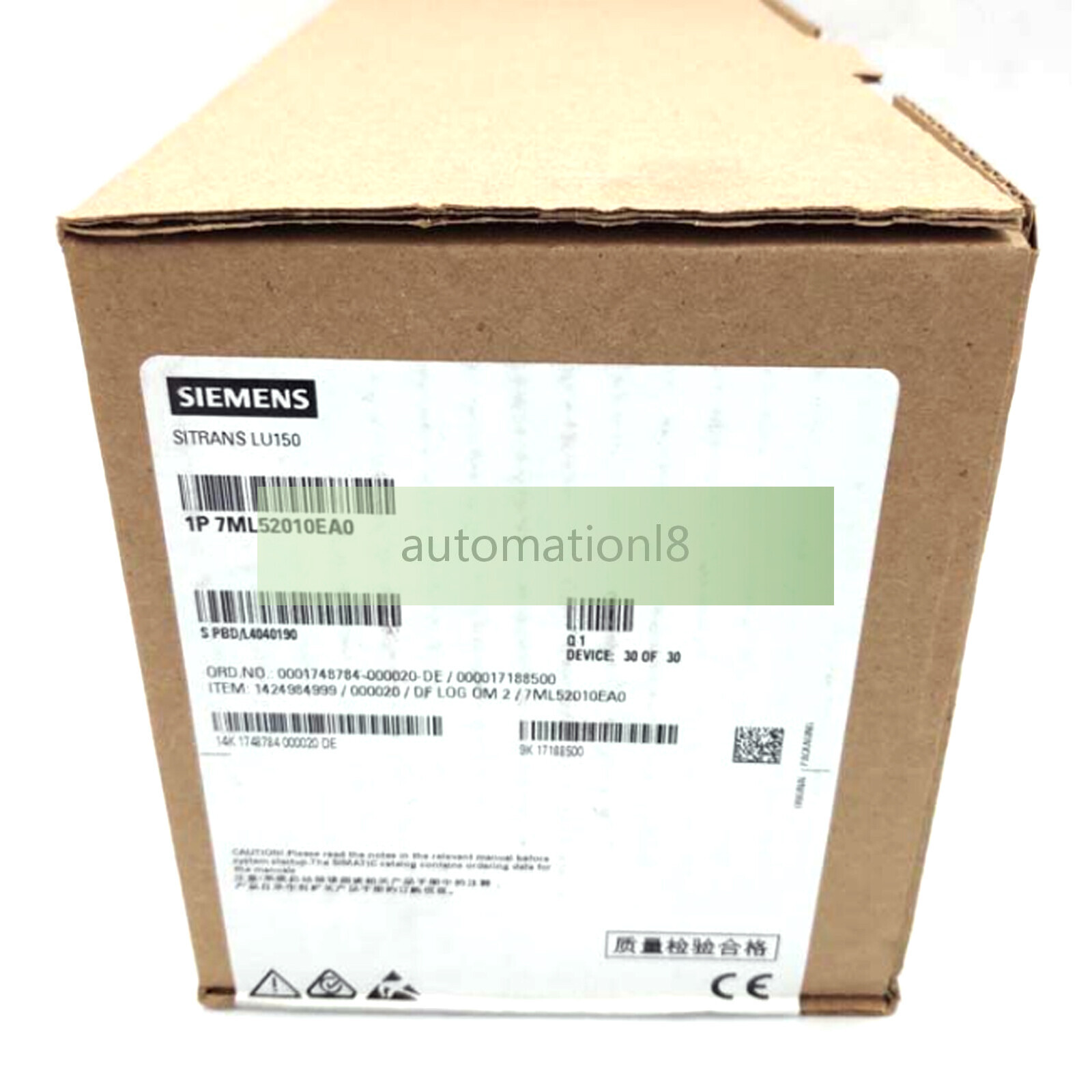 NEW Siemens 7ML5201-0EA0 replace 7ML1201-1EF00 Ultrasonic Level Meter