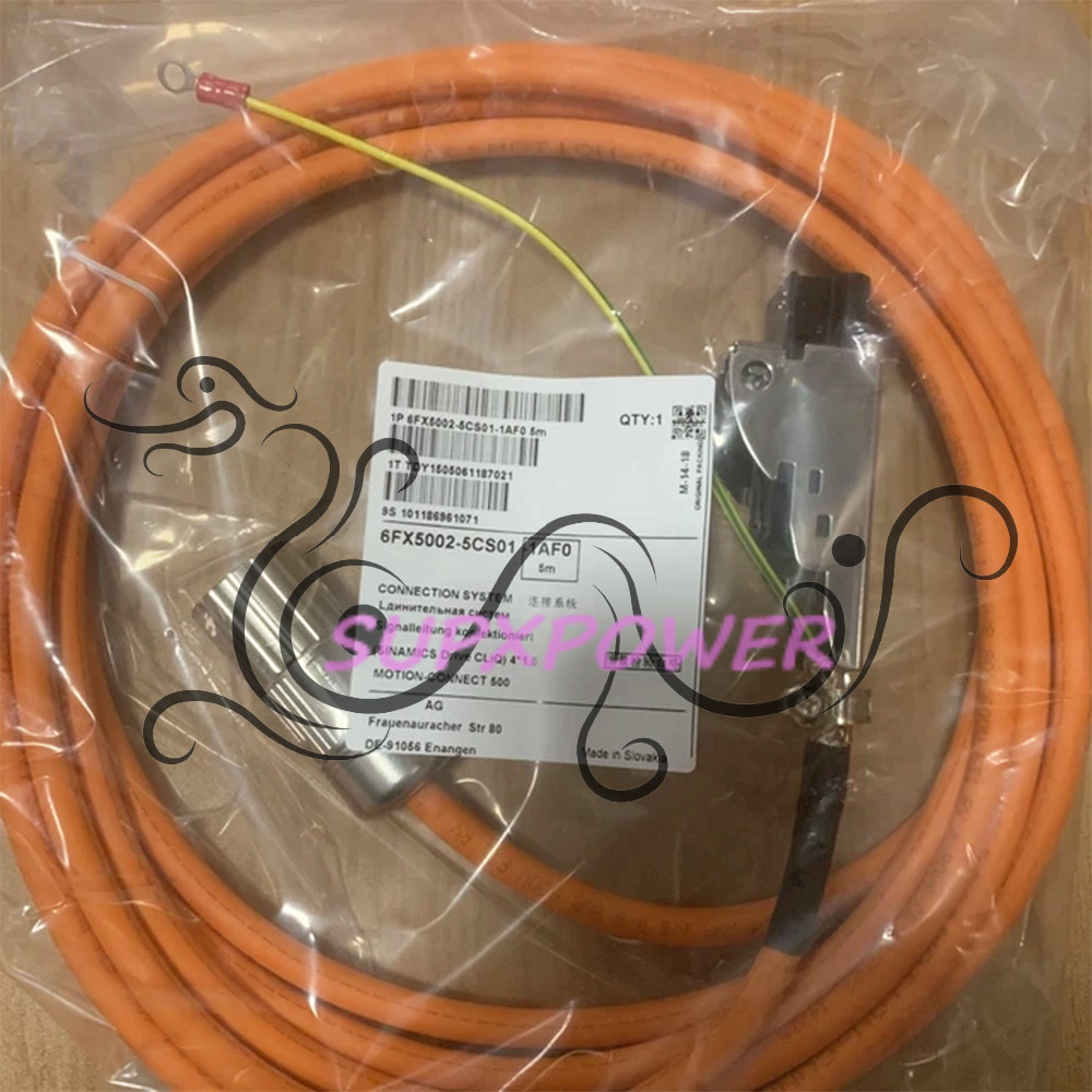 NEW SIEMENS Power Cable 6FX5002-5DS01-1AF0 5M (1Pcs)