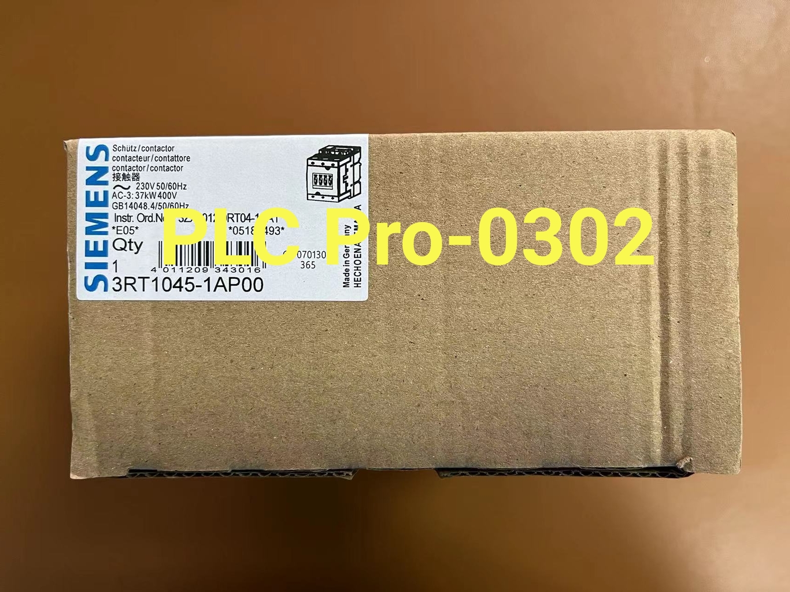 1PCS 3RT1045-1AP00 NEW unopened SIEMENS Contactor 3RT1045-1AP00 Fast delivery