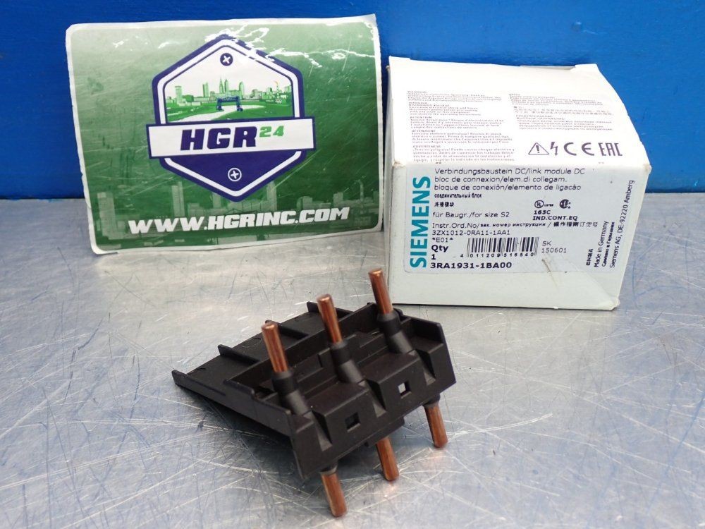 SIEMENS 3RA1931-1BA00 DC/LINK MODULE  01190240554