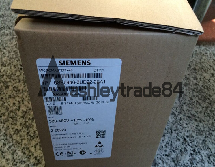 ONE NEW Siemens Inverter 6SE6440-2UC22-2BA1 220V 2.2KW 6SE6440-2UC22-2BA1