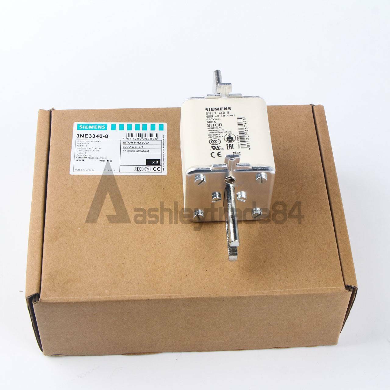 3PCS Siemens fuse 3NE3340-8 3NE3 340-8 900A 690V NEW