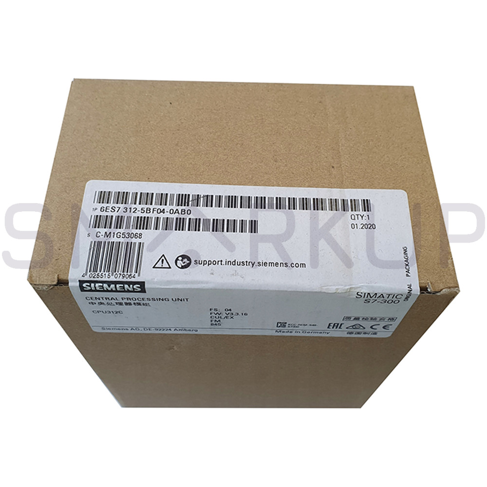New In Box SIEMENS 6ES7 312-5BF04-0AB0 Central Processing Unit