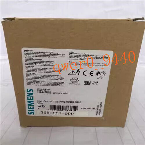 1PC SIEMENS Button Box 3SB3801-0DD