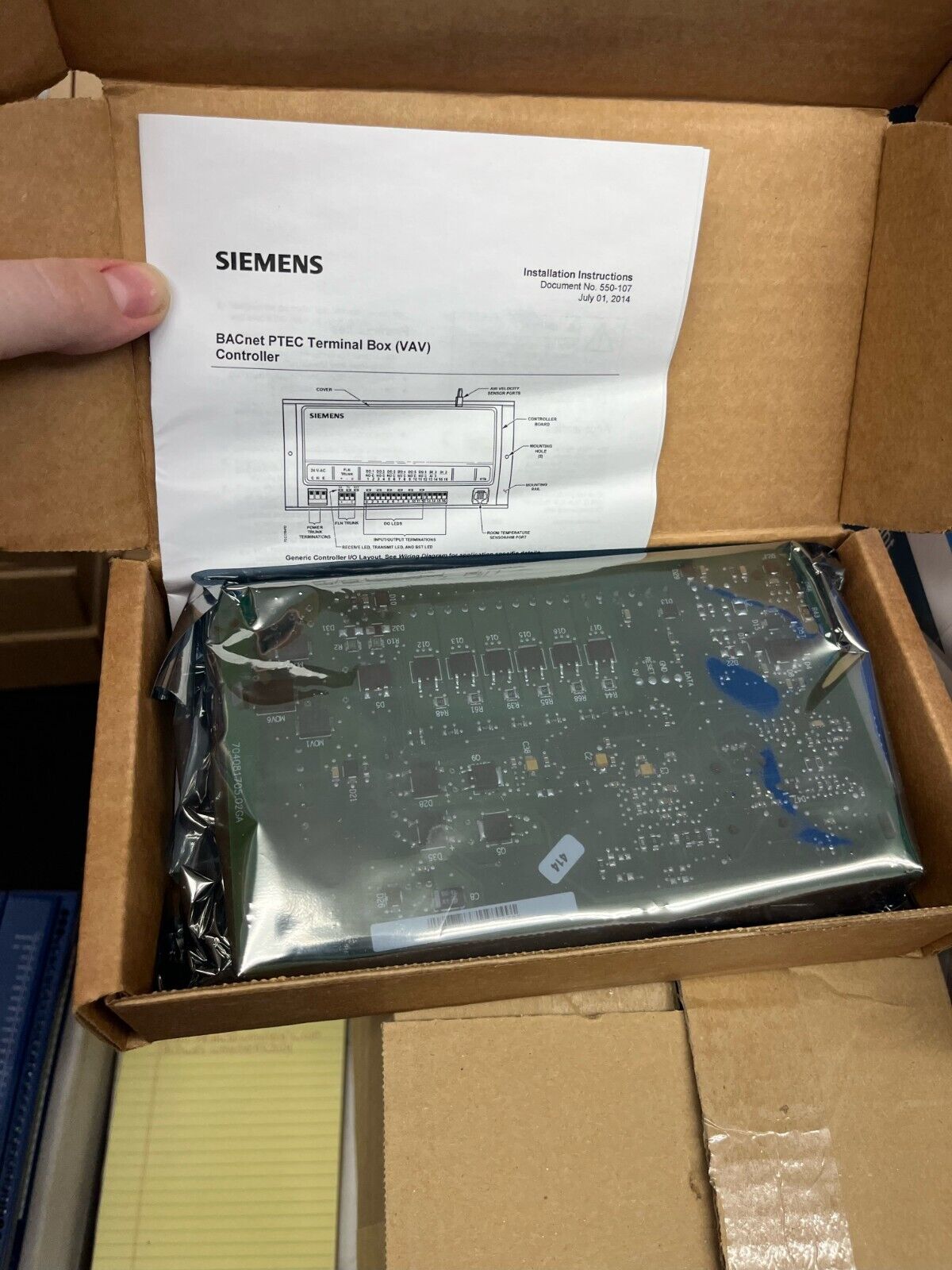 Siemens programmable BACnet Terminal Equipment Controller