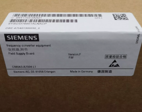 C98043-A7004-L1 1PCS Brand NEW Siemens Excitation Board C98043-A7004-L1