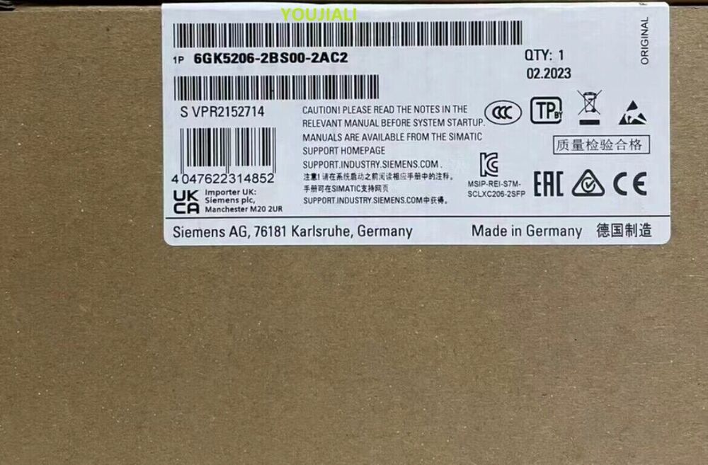 brand new Siemens 6GK5206-2BS00-2AC2 switch module with box fast delivery -