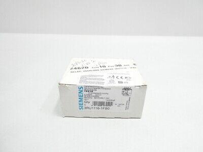 Siemens 3RU1116-1FB0 Overload Relay 3.5-5a Amp