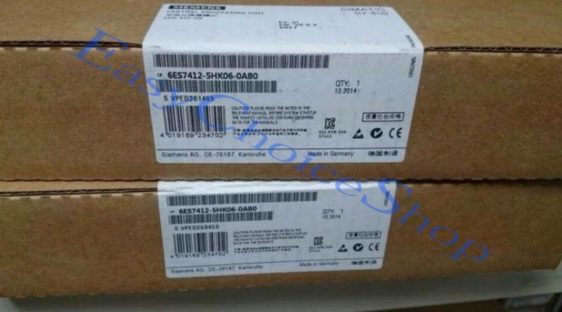 1PCS NEW SIEMENS 6ES7 412-5HK06-0AB0 6ES7412-5HK06-0AB0