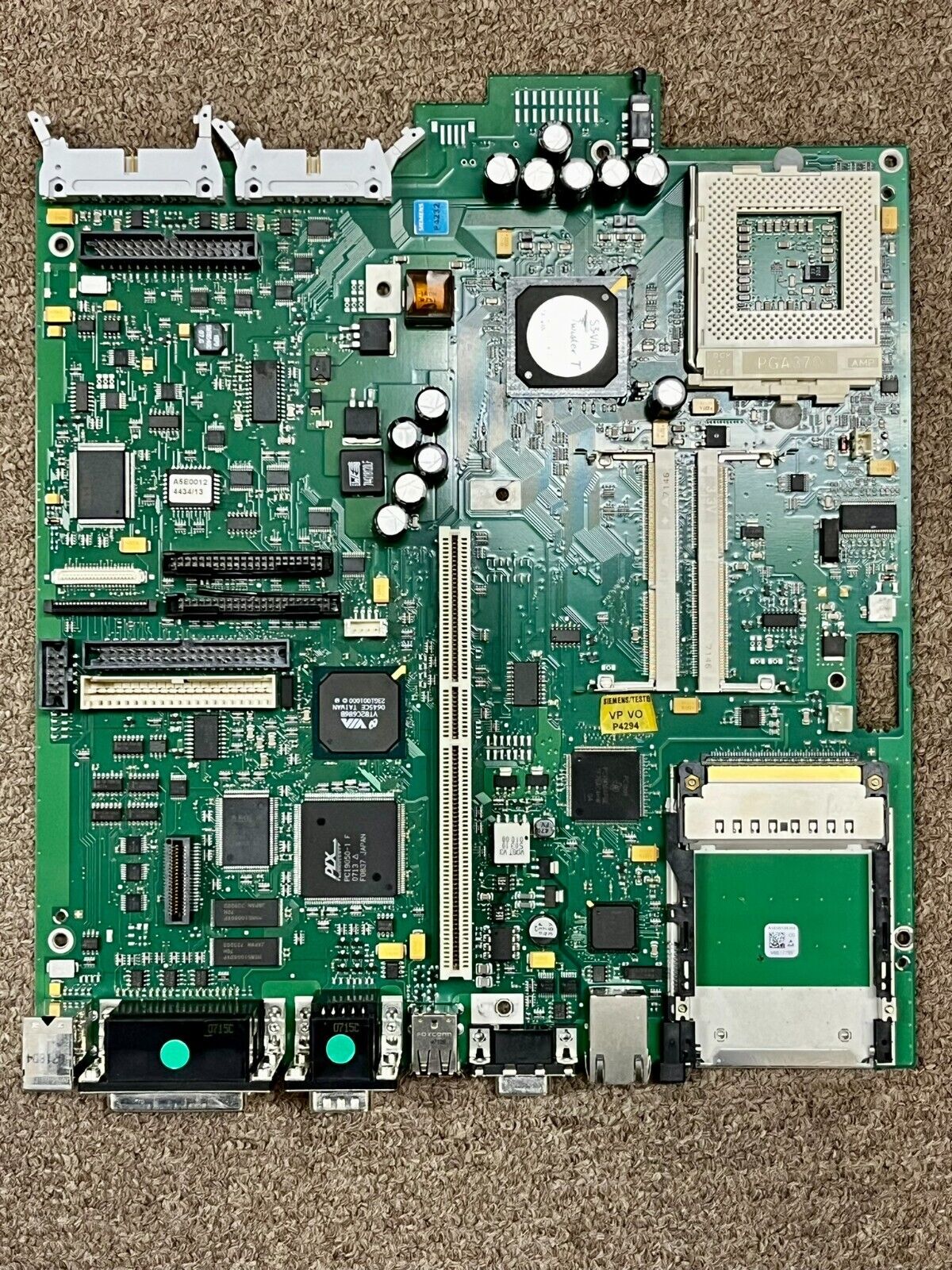 SIEMENS A5E00124368 PCU50 MOTHERBOARD AS IS FOR PARTS ONLY