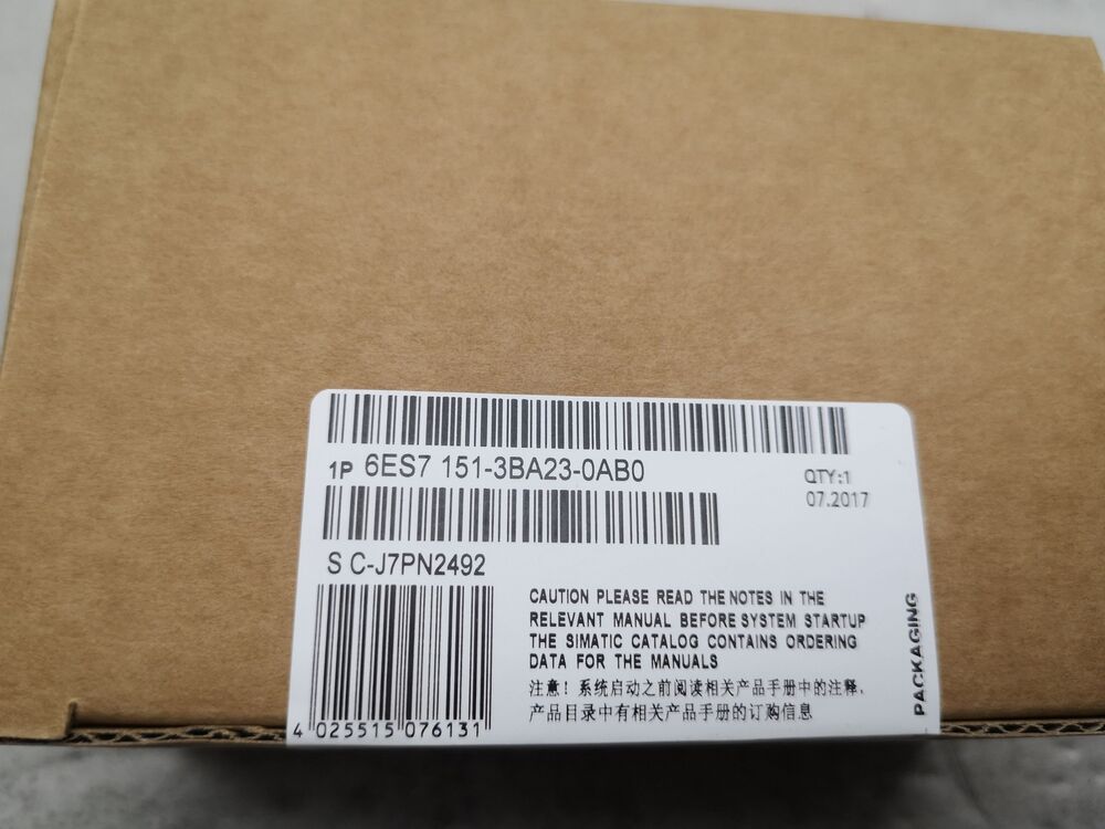 1PCS NEW Siemens 6ES7 151-3BA23-0AB0 Free Ship