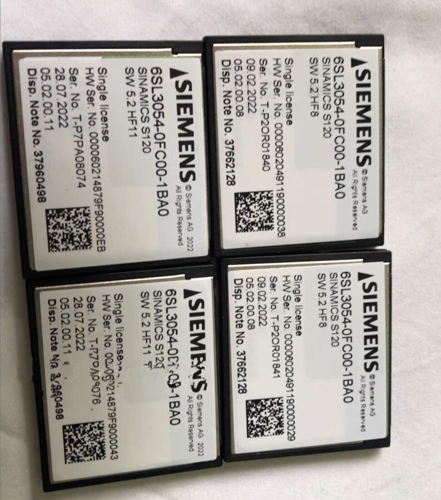 NEW SIEMENS 6SL3054-0FC00-1BA0 1PCS SINAMICS S120 C0mpact Flash Card
