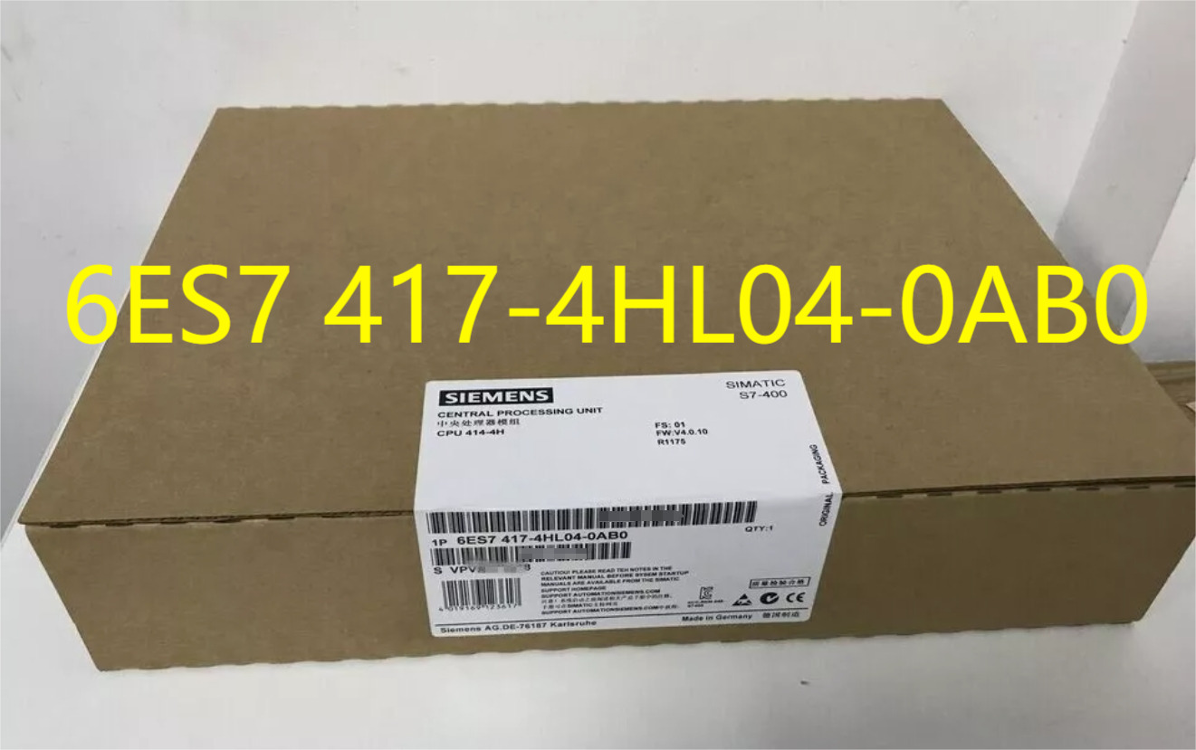 Sealed IN BOX SIEMENS 6ES7 417-4HL04-0AB0 6ES7417-4HL04-0AB0 FREE SHIP
