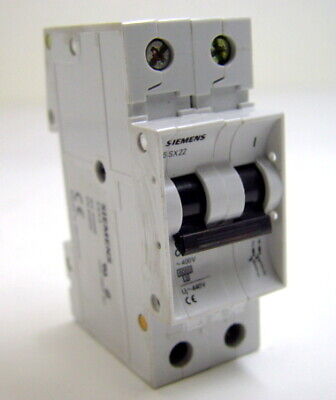 Siemens 5SX22 C5 Circuit Breaker