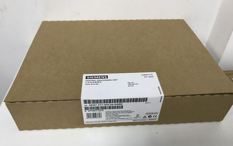 New In Box 6ES7 417-4HL04-0AB0 Processor unit SIEMENS 6ES7417-4HL04-0AB0