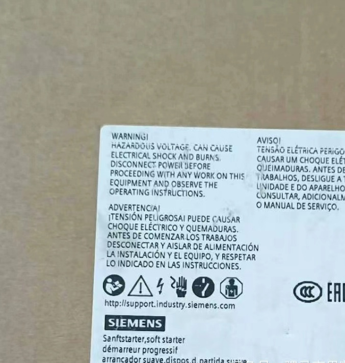 SIEMENS New 3RW4027-1BB05 soft starter 3RW4027-1BB05 /