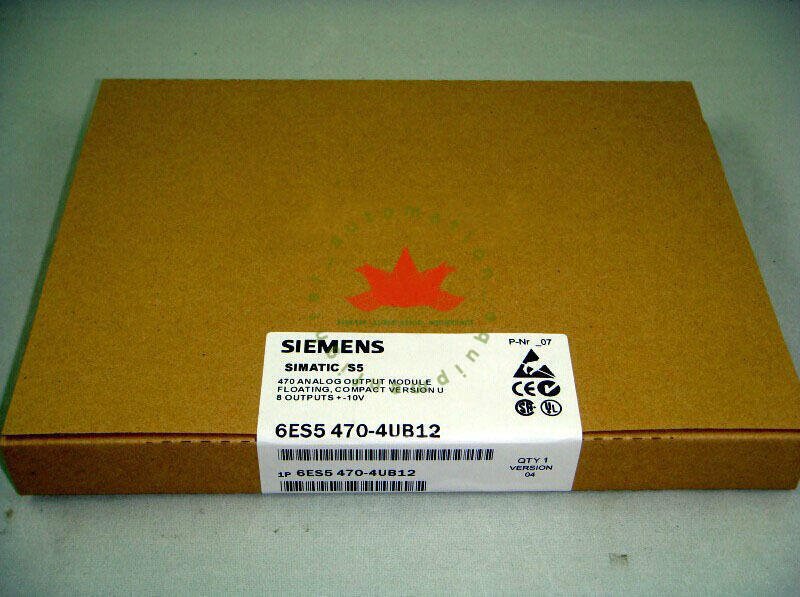 1PCS SIEMENS 6ES5470-4UB12 OUTPUT MODULE NEW IN BOX