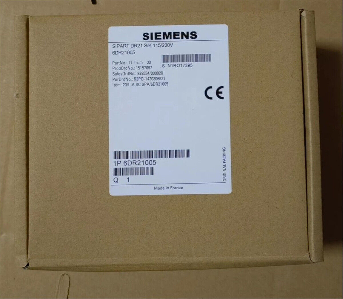 1PCS NEW Siemens 6DR2100-5 SIPART DR21 controller