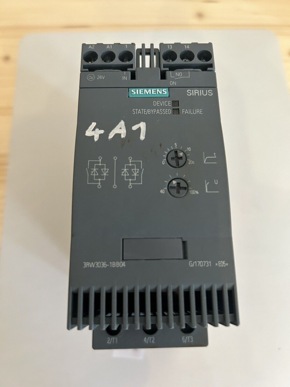 SIEMENS SIRIUS 3RW3036-1BB04